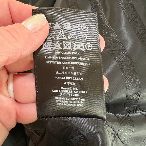 Guess sports coat blazer multi texture velvet collar size medium - Picture 7 of 7